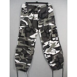 Rothco Mens Grey White Camo Cargo Pants Combat Tested Streetwear Size M